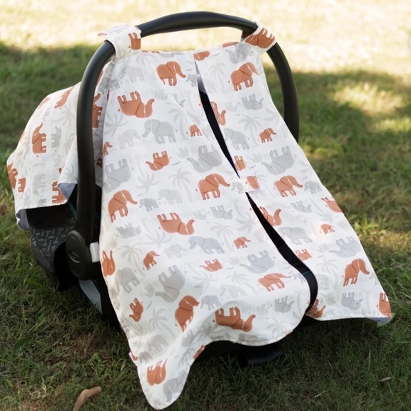 Gerber Elephant Car Seat Cover - Picture 1 of 4